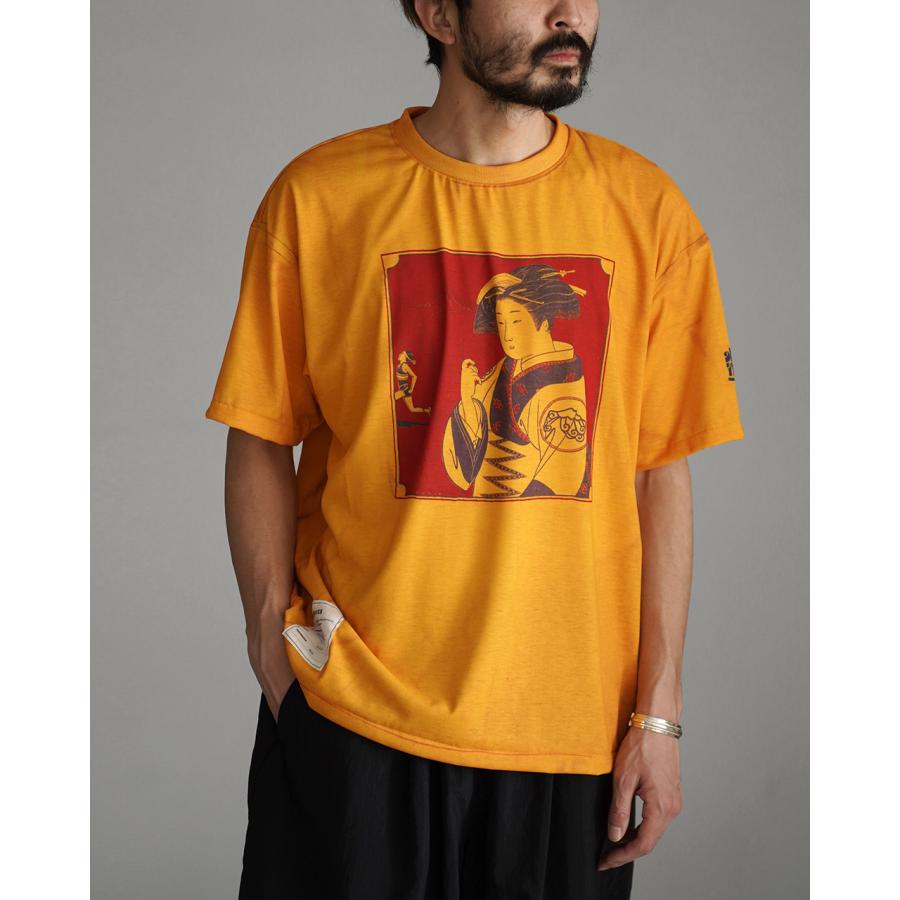 TOLQ（トルク） Tシャツ トロンプ・ルイユ インバージョン ショート