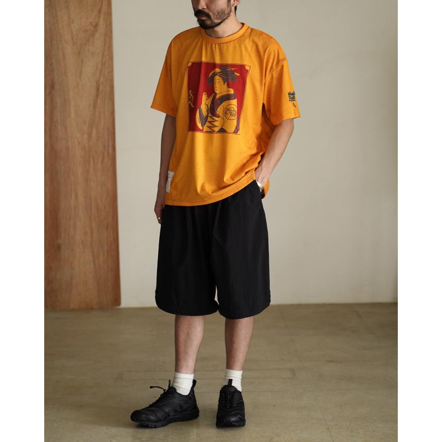 TOLQ（トルク） Tシャツ トロンプ・ルイユ インバージョン ショート