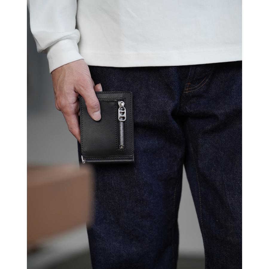 未使用品 Tomo&co プルタブ マネークリップ ウォレット 財布 黒 トモアンドシーオー Tomo&Co. 財布 プルタブマネークリップ ウォレット