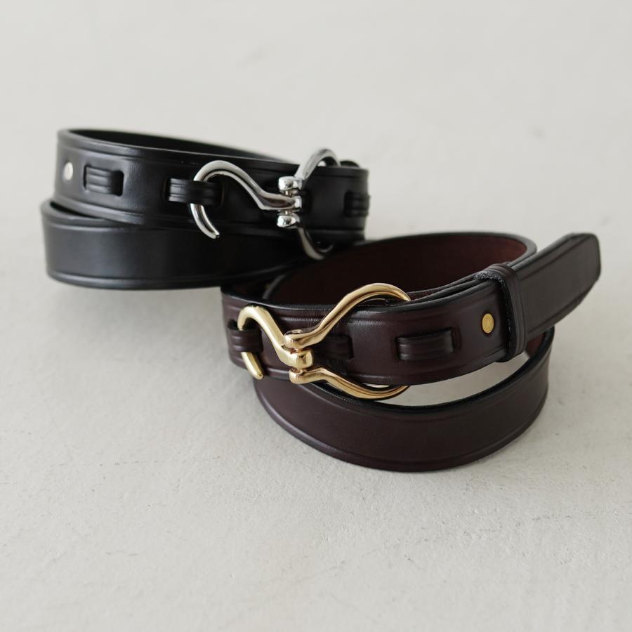 トリーレザー TORY LEATHER フーフ ピック ベルト HOOF PICK BELT フックデザイン バックル ベルト ユニセックス  2023秋冬 TL1022