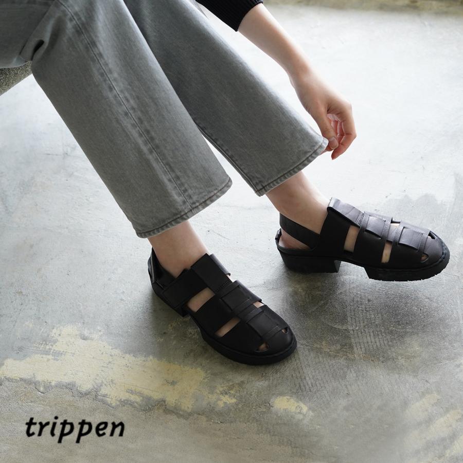 トリッペン trippen ノッティ KNOTTY グルカサンダル レザー ベルト