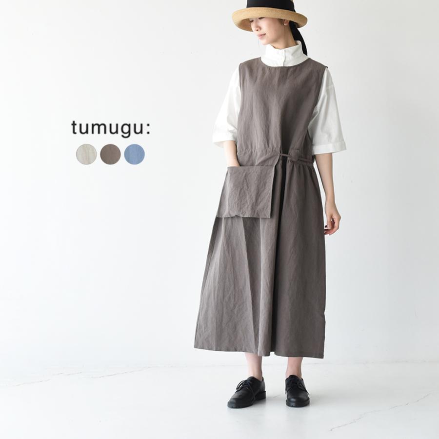 ツムグ Tumugu とろーりコットンリネン エプロンワンピース レディース 22春夏 Tb セール Tumug Tb Crouka Yahoo 店 通販 Yahoo ショッピング