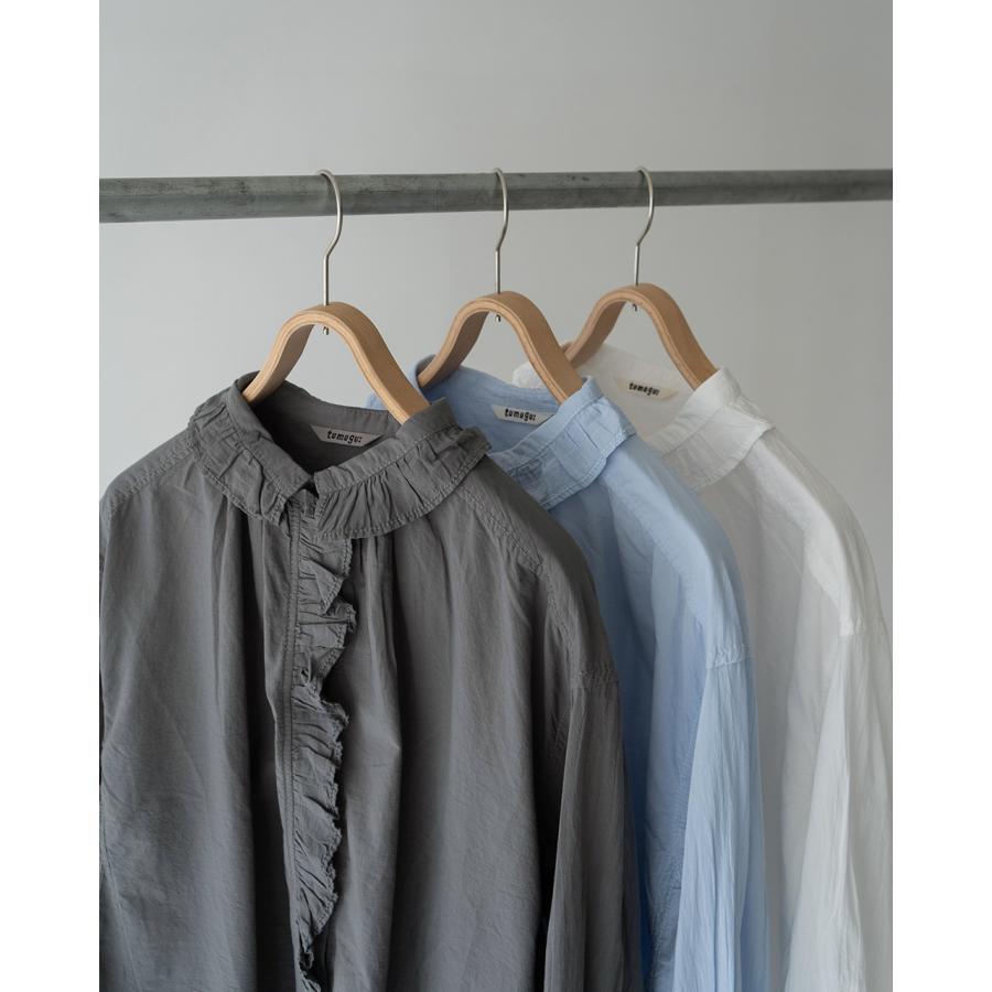 tumugu（ツムグ） SALE！ツムグ ふわふわコットン フリルブラウス