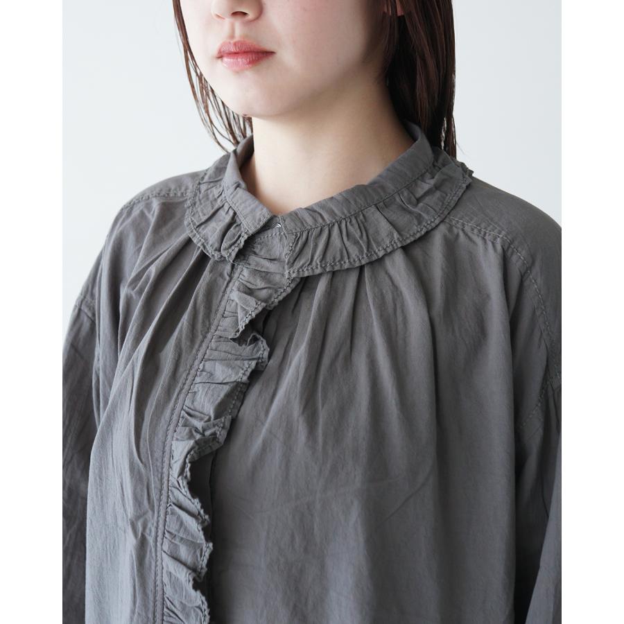 tumugu（ツムグ） SALE！ツムグ ふわふわコットン フリルブラウス