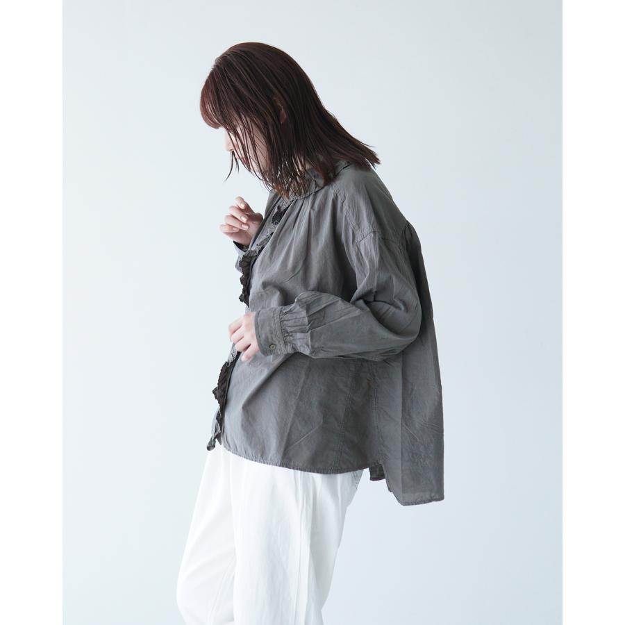 tumugu（ツムグ） SALE！ツムグ ふわふわコットン フリルブラウス