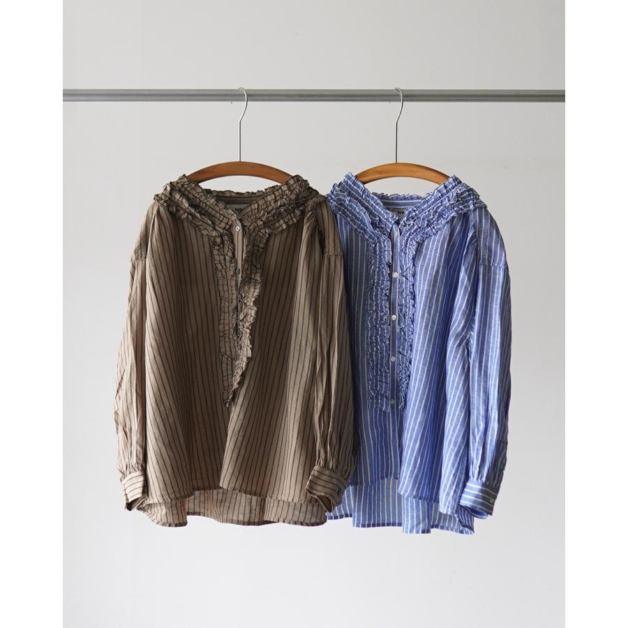 ツムグ　リネン　ブラウス　日本製　美品 tumugu:（ツムグ） | 40リネンレース ブラウス | hapuna&Co.（ハプナ