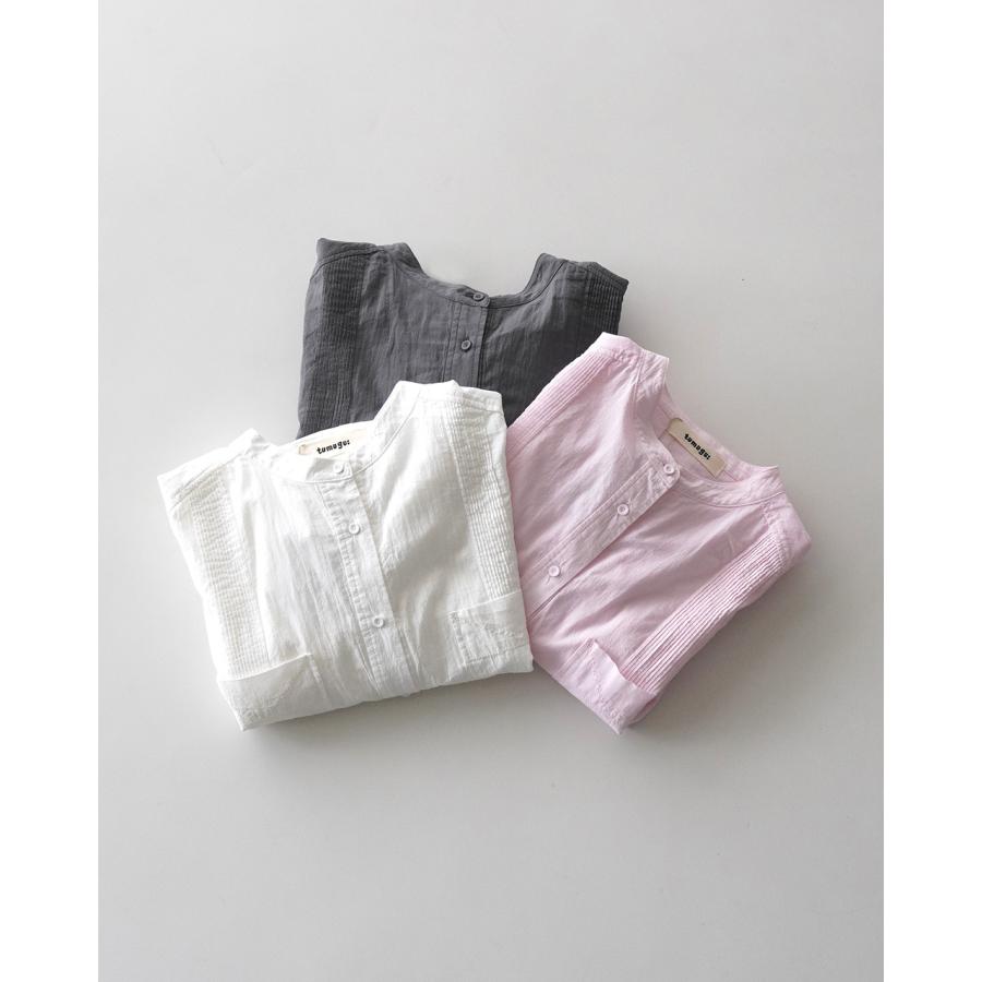 tumugu（ツムグ） チュニックシャツ ふわふわコットン レディース 