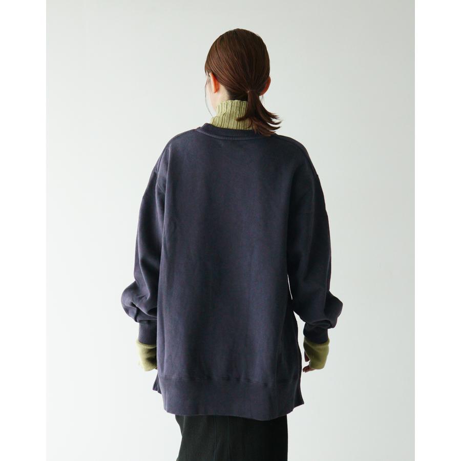 unfil ヴィンテージコットンフリース　フードビブ unfil ヴィンテージコットンフリース フードビブ