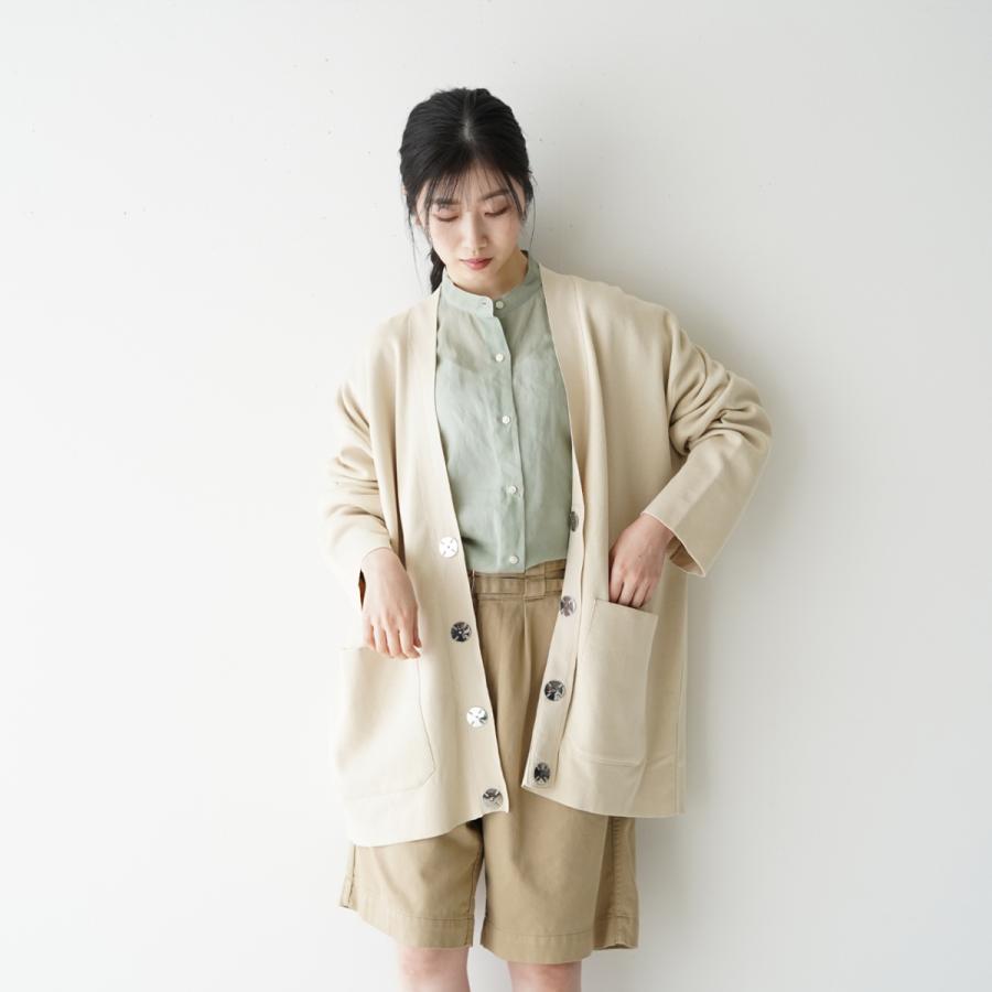 アンフィル unfil ハイ ツイスト スビン コットン スムーズニット