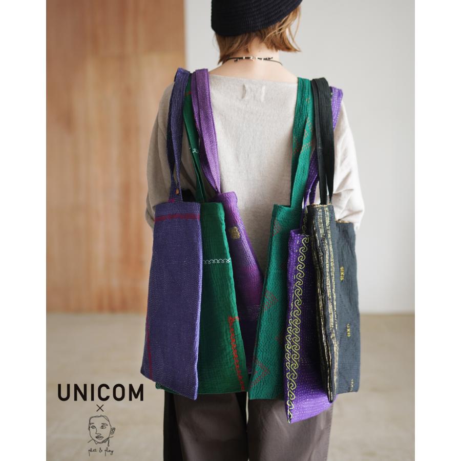 UNICOM ユニコン カンタトートバッグ リメイク アソート ユニセックス