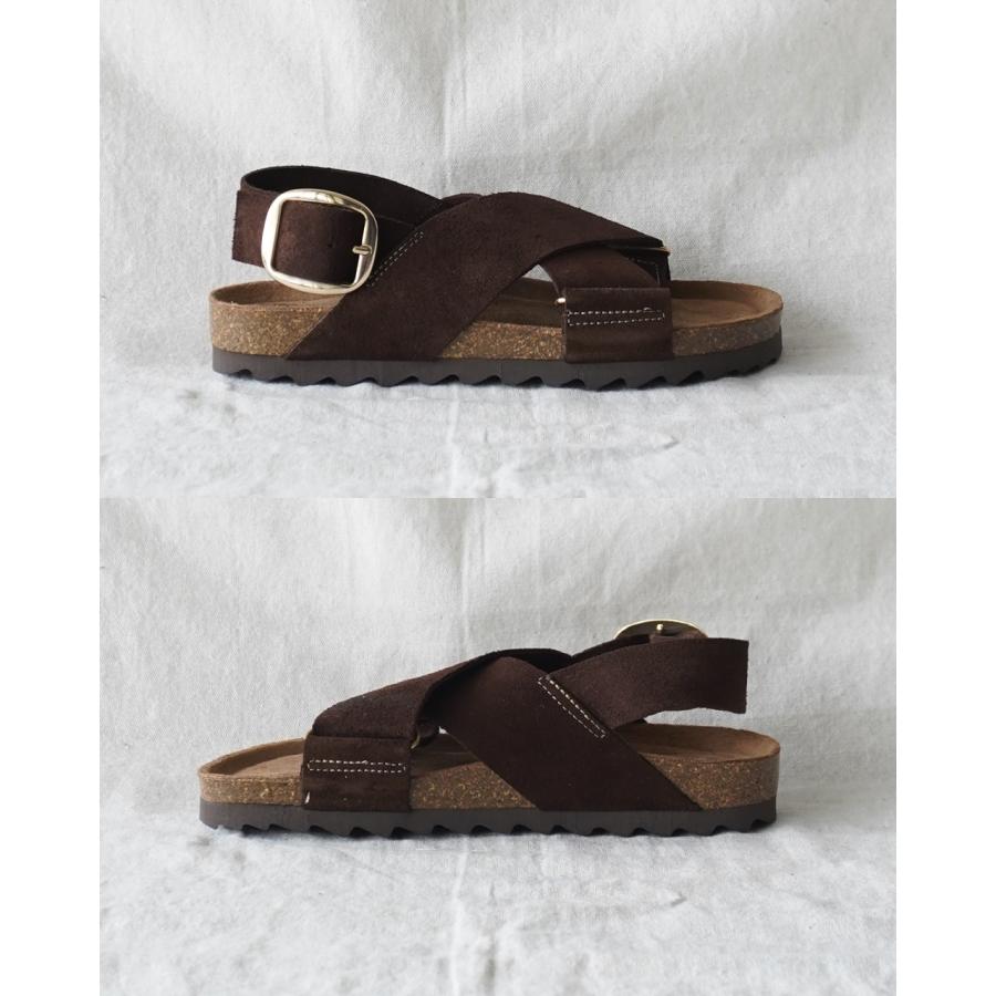 ヴィニーロ VINILO サンダル スエード フラット クロスサンダル 革 レザー ベルトサンダル レディース SANDAL スライド CH-14509-SE 【レビュー企画対象】の画像