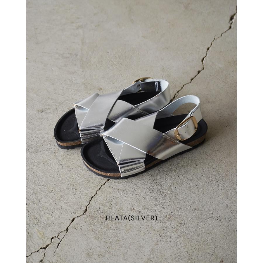 ヴィニーロ VINILO サンダル スエード フラット クロスサンダル 革 レザー ベルトサンダル レディース SANDAL スライド CH-14509-SE 【レビュー企画対象】の画像