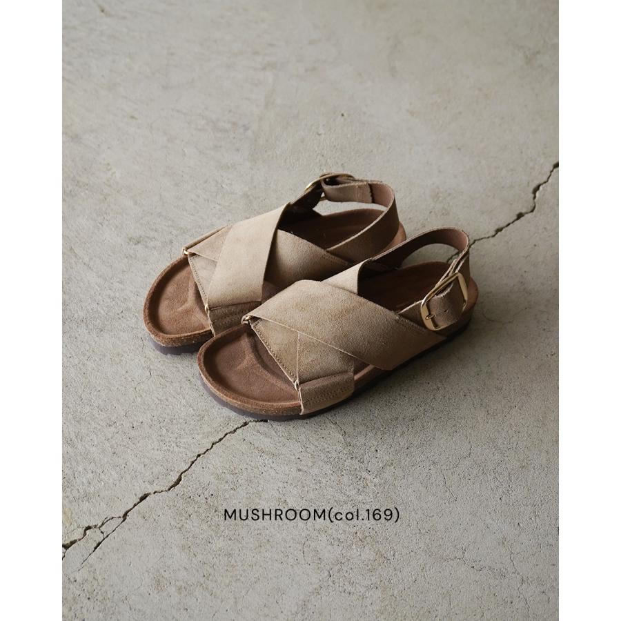 ヴィニーロ VINILO サンダル スエード フラット クロスサンダル 革 レザー ベルトサンダル レディース SANDAL スライド CH-14509-SE 【レビュー企画対象】の画像