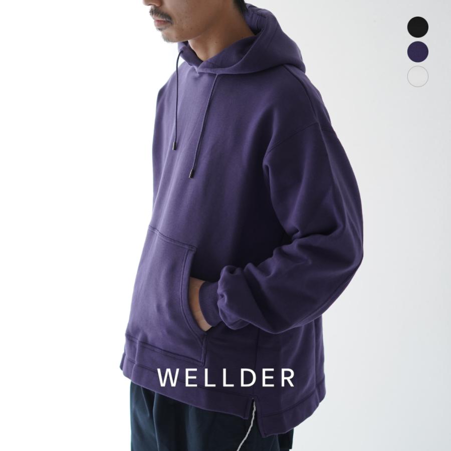 WELLDER ウェルダー フードパーカー スウェット メンズ WM21SCS01 送料  