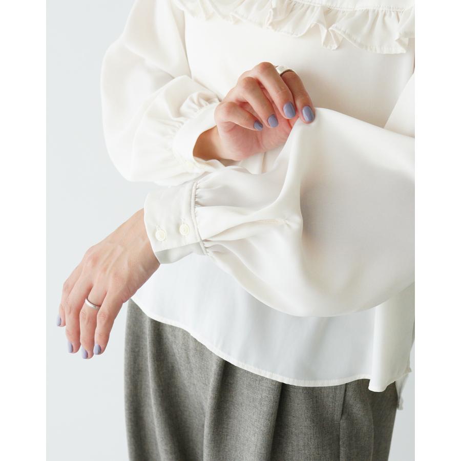 WHYTO（ホワイト） 【ポイント10倍】SALE！ホワイト WHYTO. フリル