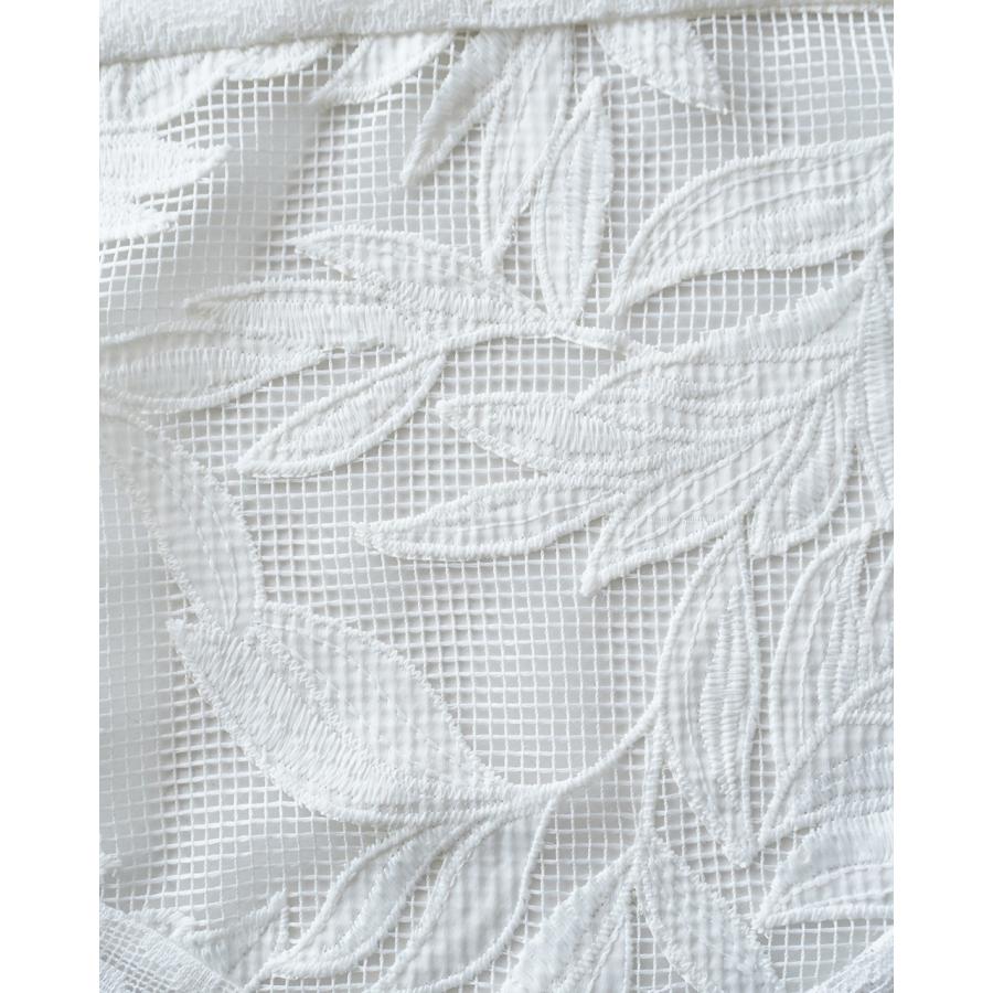 ホワイト WHYTO レースコンビネーションキャミソール レディース lace