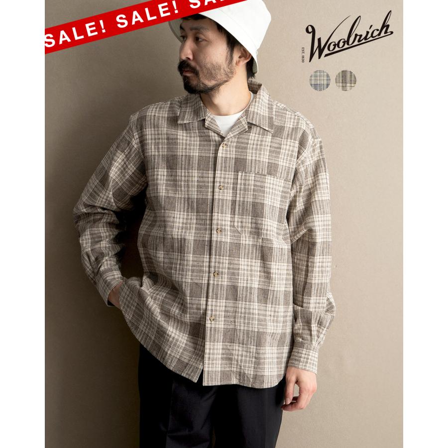 WOOLRICH（ウールリッチ） アウトレット！ウールリッチ リネンシャツ