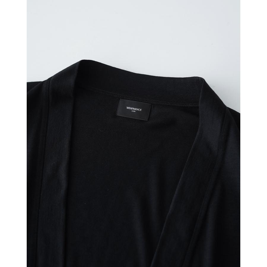 ラッピンノット WRAPINKNOT カーディガン ボタンレス カーディガン メンズ Button-less Cardigan WJ501-MCS10 spsale_4
