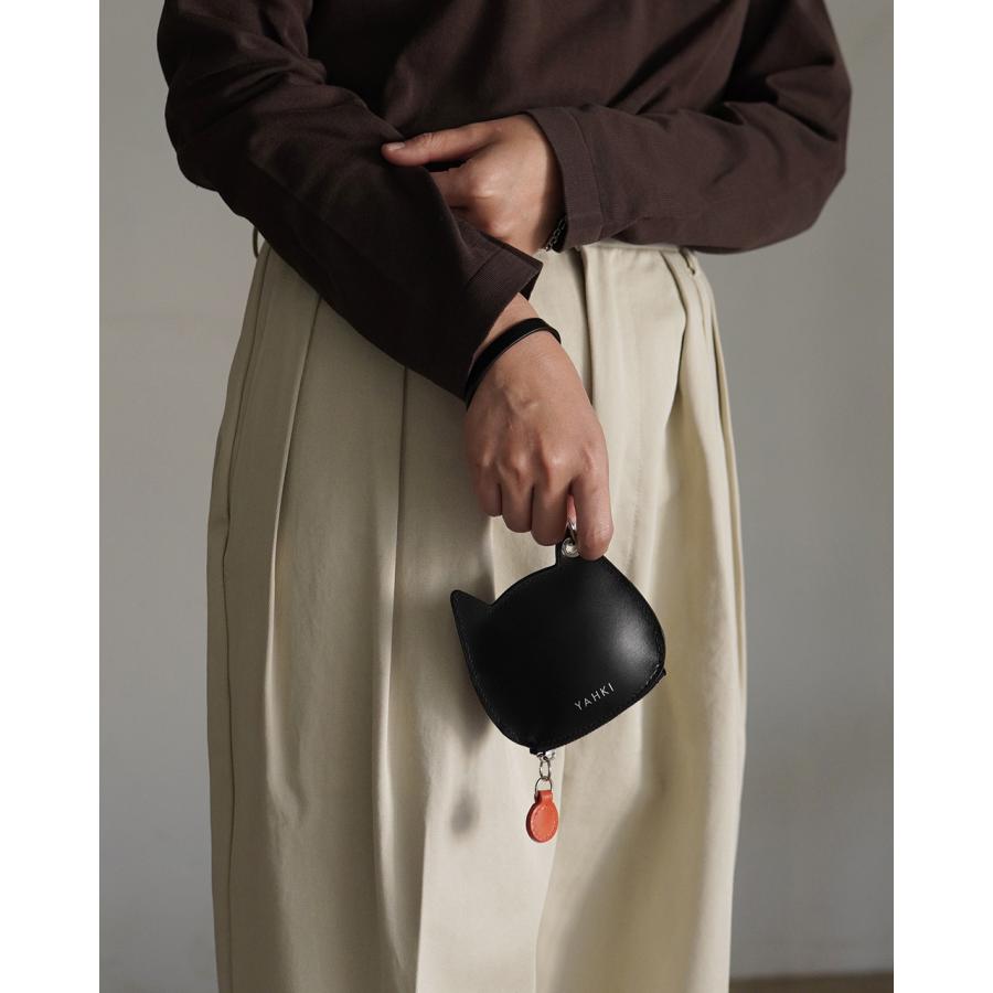 YAHKI（ヤーキ） ミニポーチ マルチケース 小銭入れ 財布 ネコ