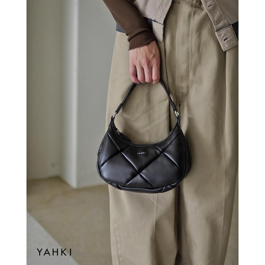 YAHKI（ヤーキ） SALE！ヤーキ ハンドバッグ フェイクレザー 合成皮革