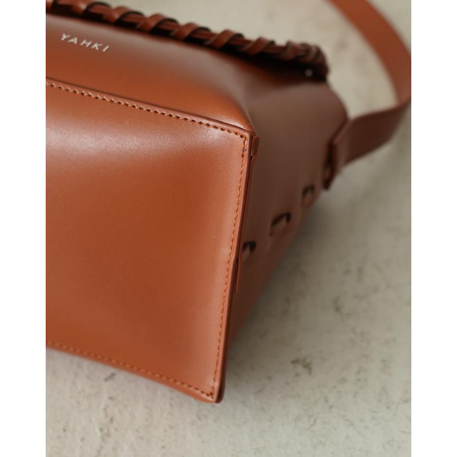 【むべ】YAHKI ショルダーバッグ ブラウン YAHKI（ヤーキ） ショルダーバッグ レディース SHOULDER BAG YH-766