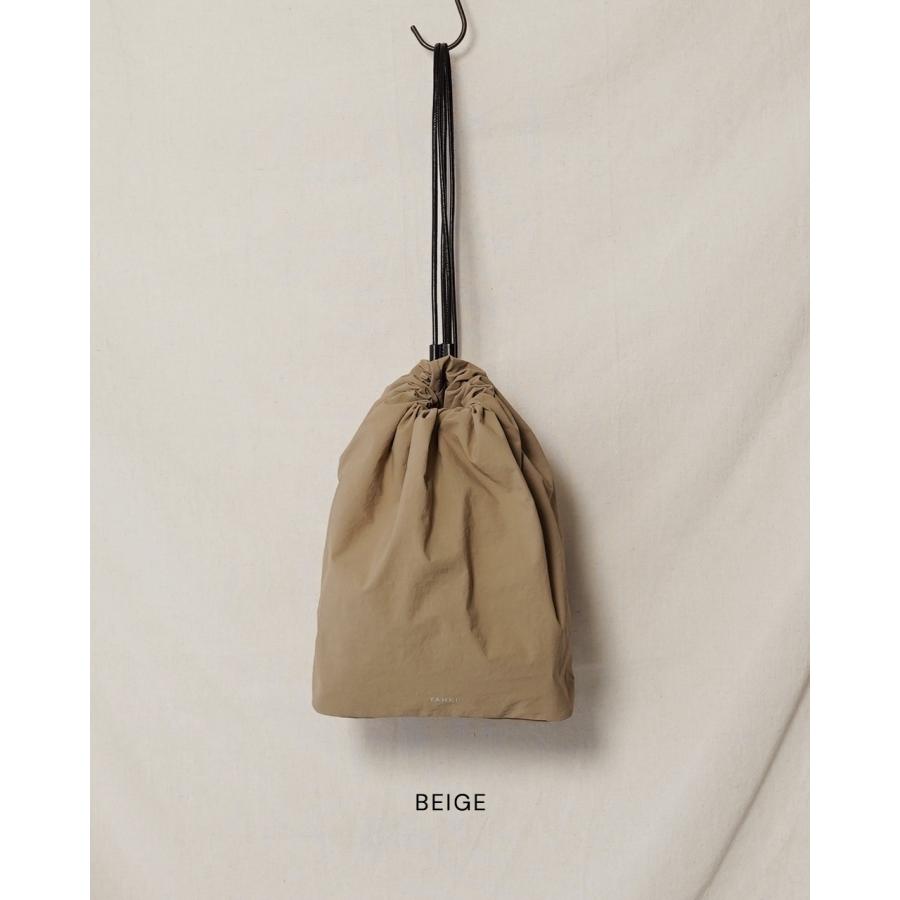 YAHKI ショルダーバッグ 巾着 ヤーキ YAHKI レザー巾着バッグ （black） -靴＆ファッション通販