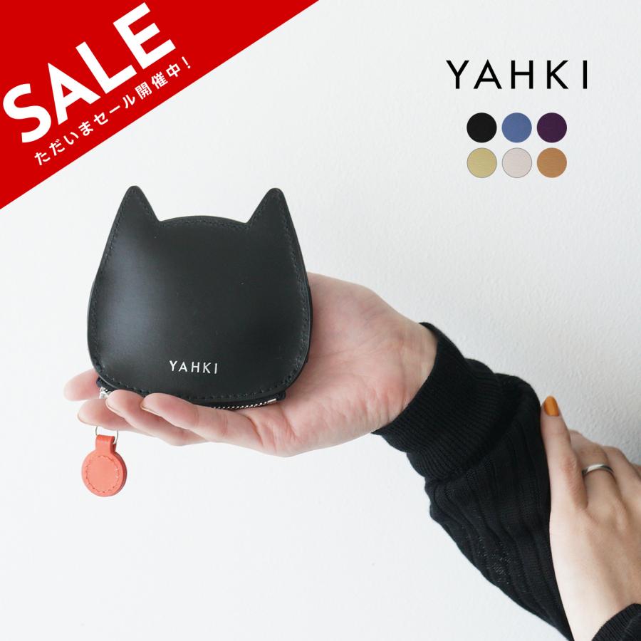 YAHKI（ヤーキ） SALE！ヤーキ ミニポーチ コインケース ネコ 財布