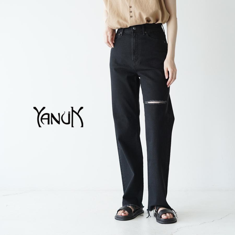 ヤヌーク YANUK レア ボーイズストレート LEA (BoysStraight) -CBK ブラックデニムパンツ レディース 2023春夏  57131238 : yanuk-57132239 : Crouka Yahoo!店 - 通販 - Yahoo!ショッピング