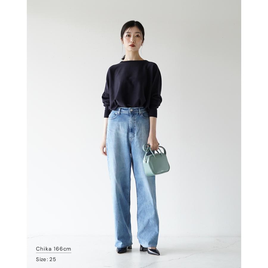 ヤヌーク YANUK ジョーン ルーズ ストレート JOAN(Loose Straight)デニムパンツ ジーンズ ブルー 青 レディース 2024春夏 57141221｜crouka｜03