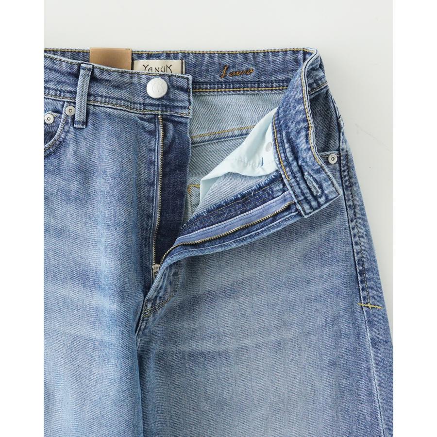 ヤヌーク 24AW LAURA Curve Tapered デニムパンツ 26 YANUK ヤヌーク デニムパンツ ローラ カーブ テーパード
