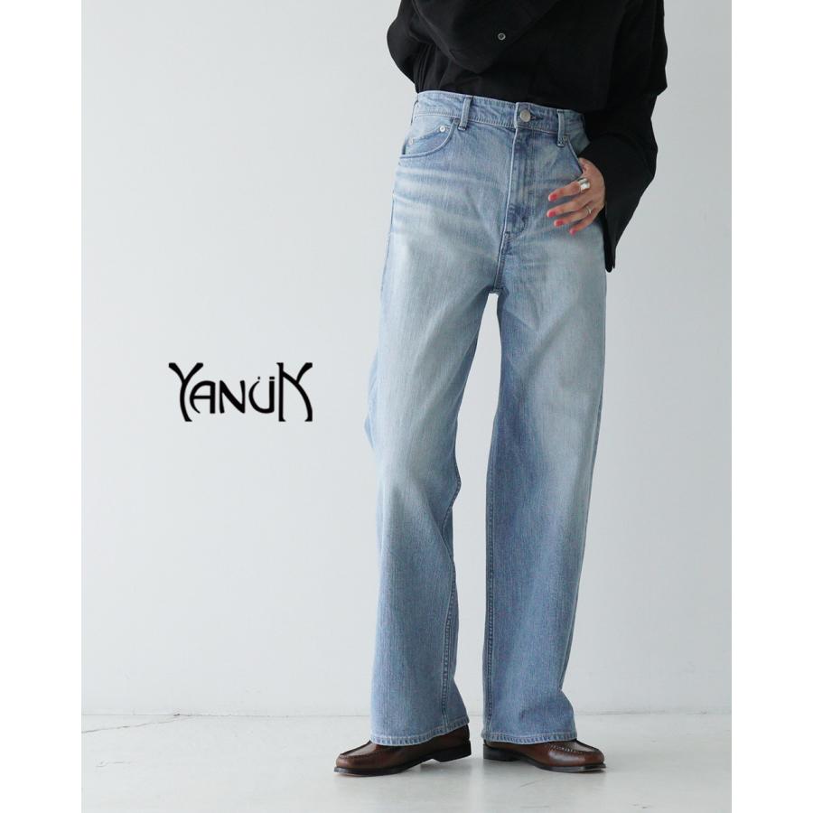 YANUK ヤヌーク デニムパンツ ワイドストレート LILITH (Wide YANUK ヤヌーク デニムパンツ ワイドストレート LILITH (Wide