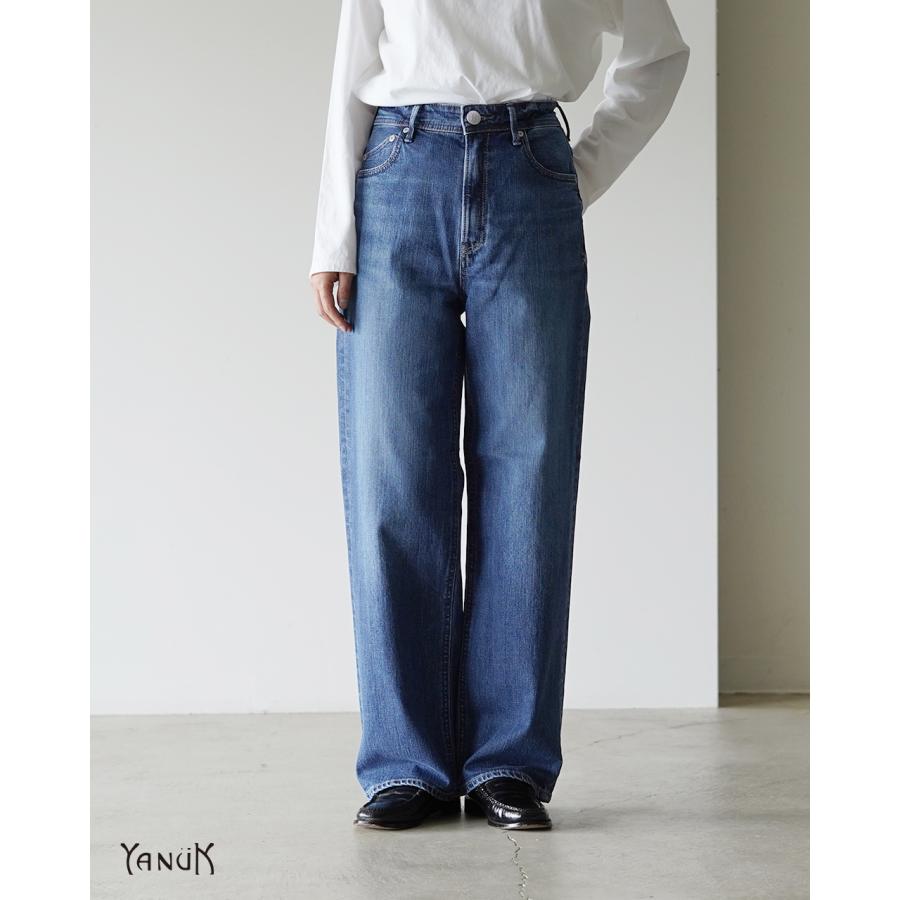 YANUK（ヤヌーク） YANUK LILITH（ワイドストレート）MBL レディース