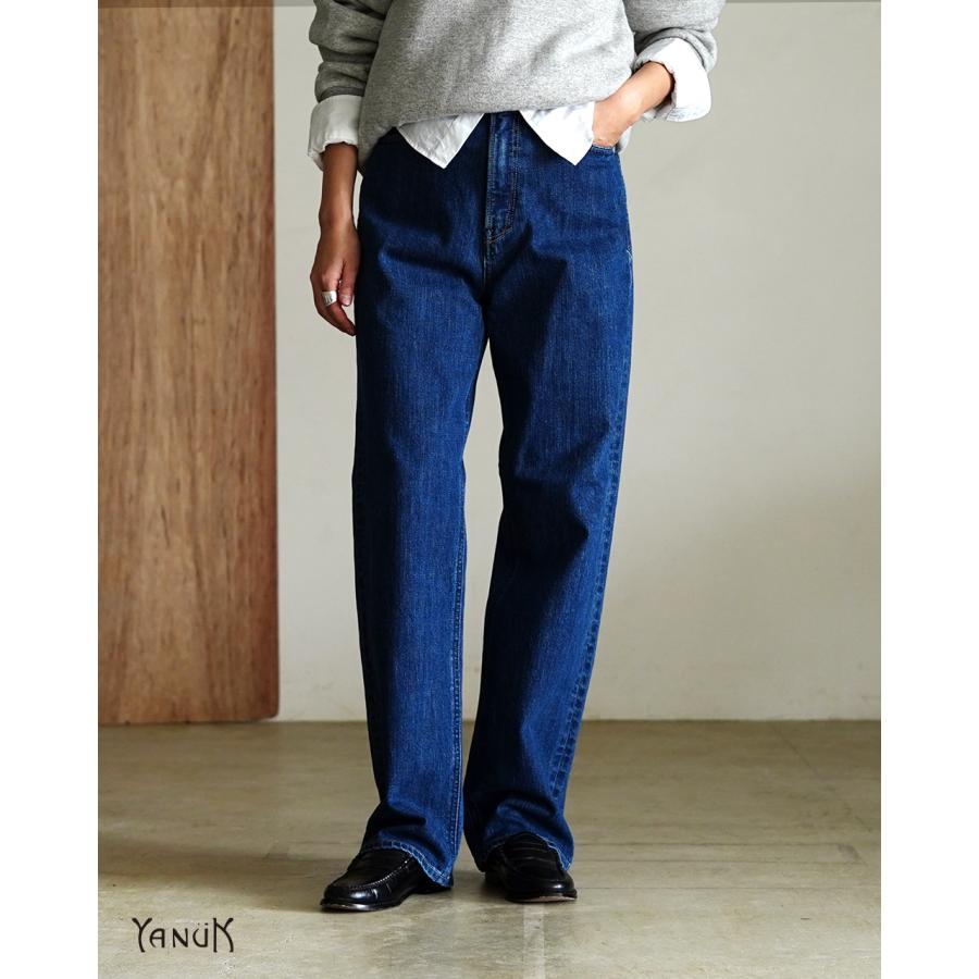 YANUK（ヤヌーク） レア ボーイズストレート デニムパンツ ジーンズ