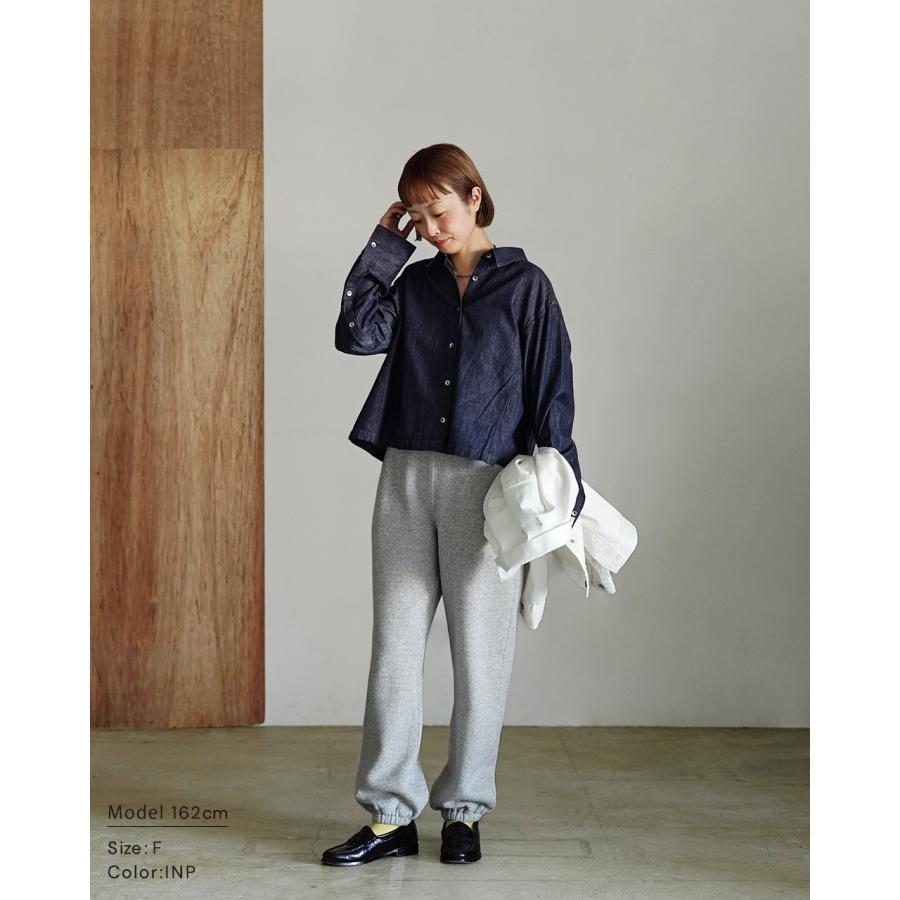YANUK（ヤヌーク） クロップドデニムシャツ INP レディース Cropped