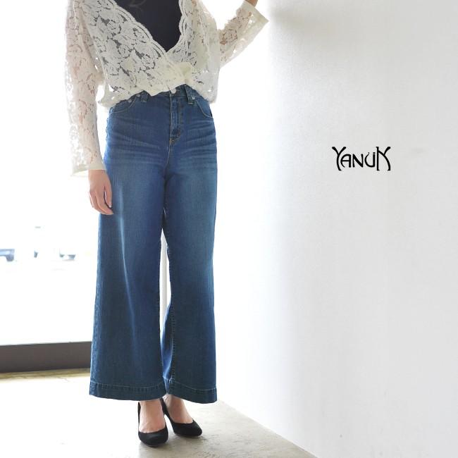 YANUK LYDIA ジーンズ デニム ワイド ヤヌーク - 通販 - nickhealey.co.uk
