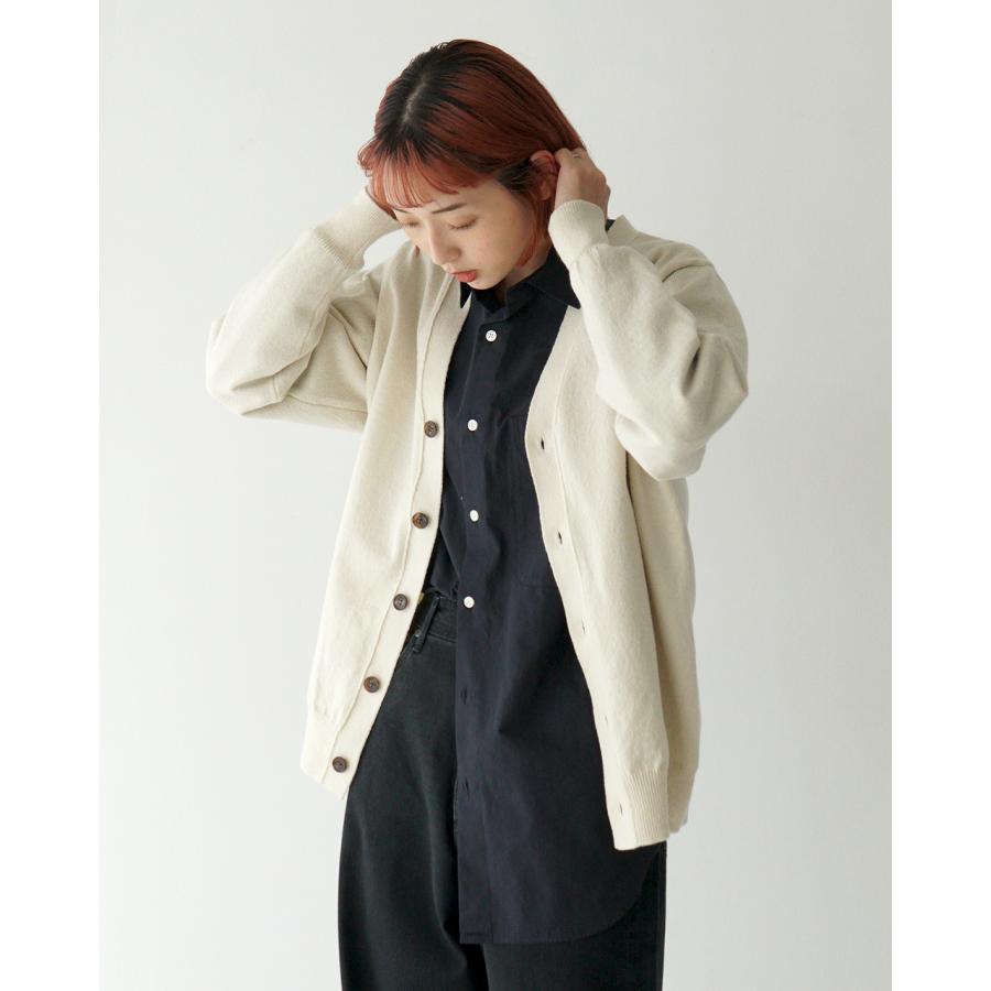 ヨネトミ Yonetomi リジッド カシミヤニット カーディガン RIGID 