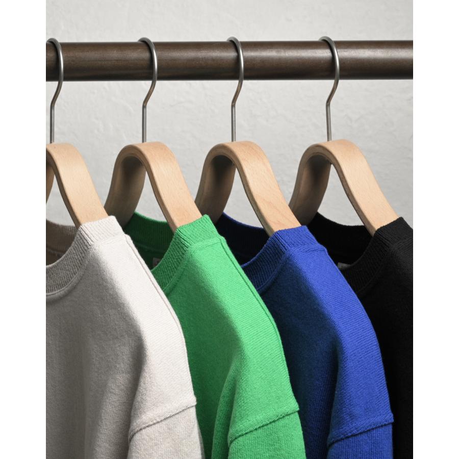 Yonetomi NEW BASIC SALE！ヨネトミ Yonetomi ウェーブコットンニット