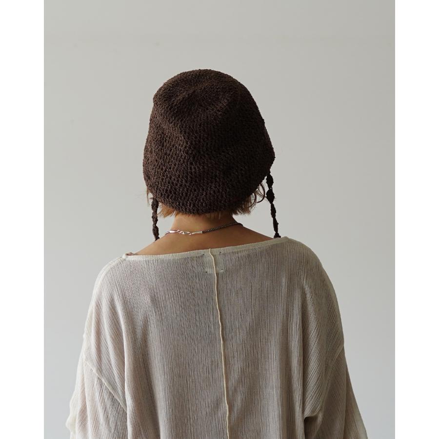YULA ユラ シルク エアリーハット ユニセックス SILK AIRY HAT YL26