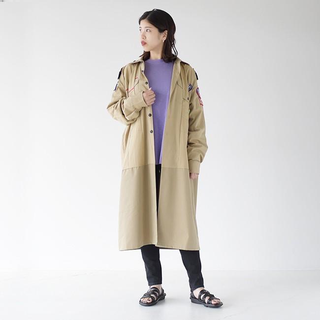ユウミアリア YuumiARIA ボーイスカウト トレンチ シャツ BOYSCOUT