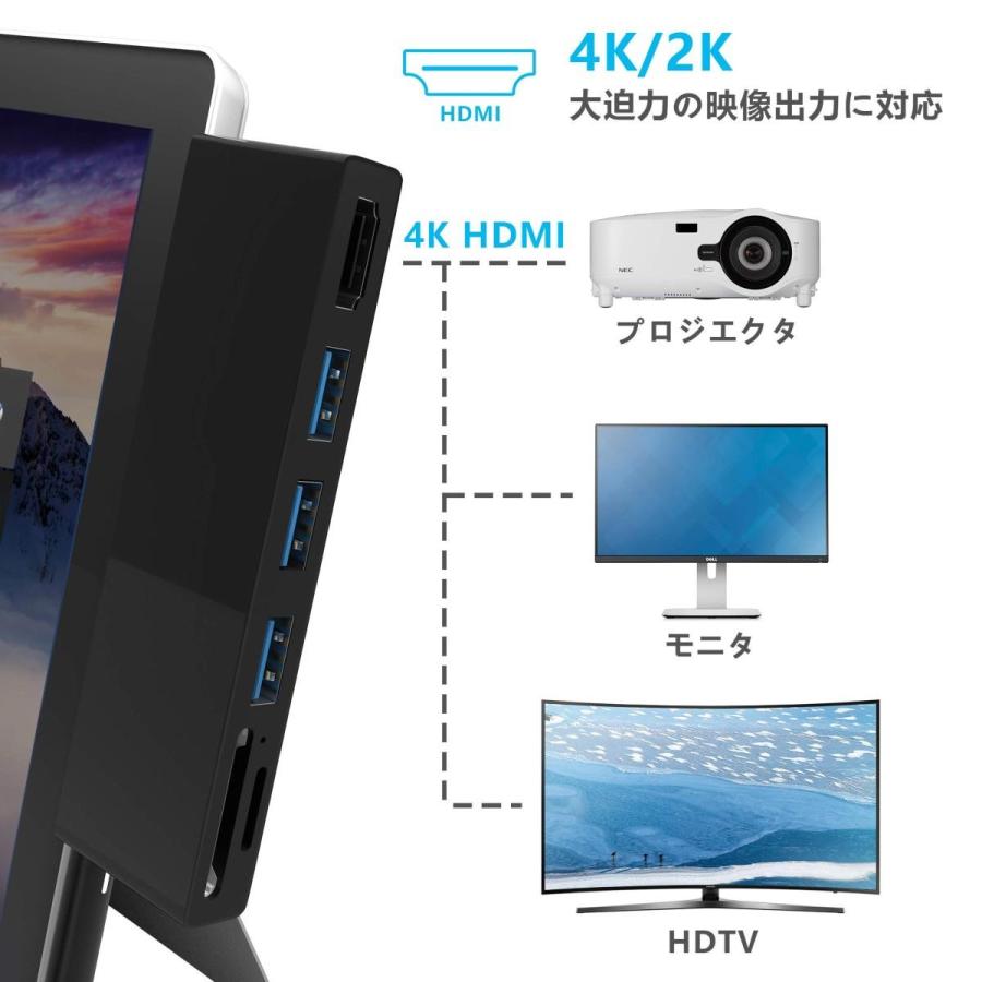 新バージョン Cateck Microsoft Surface Pro 6 Hub Surface Usbハブ Surface Pro 5 Usbハブ Surface Pro サーフェス Surface Pro 6 ドッキング Surface Pro 6 B07rv9q2c1 Crowdshop 通販 Yahoo ショッピング