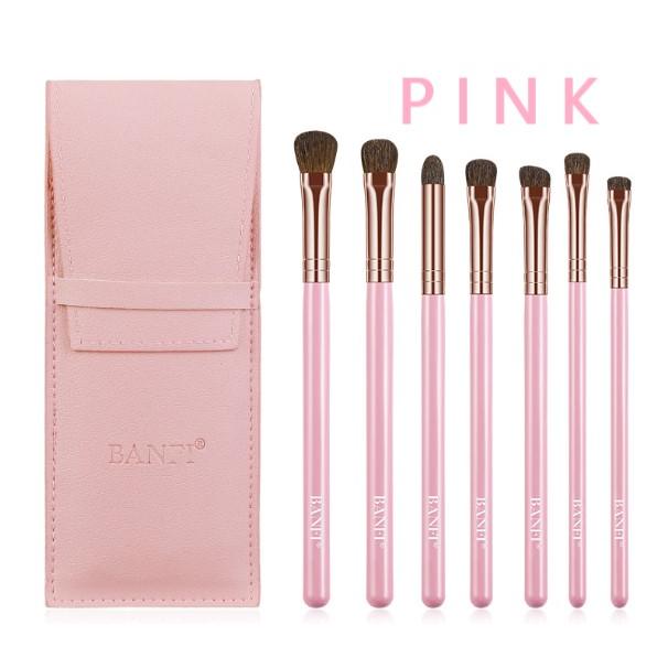 アイシャドウブラシ 馬毛 メイクブラシ プチプラ 7本セット アイメイク セット ケース付き ポーチ付き |  | 12