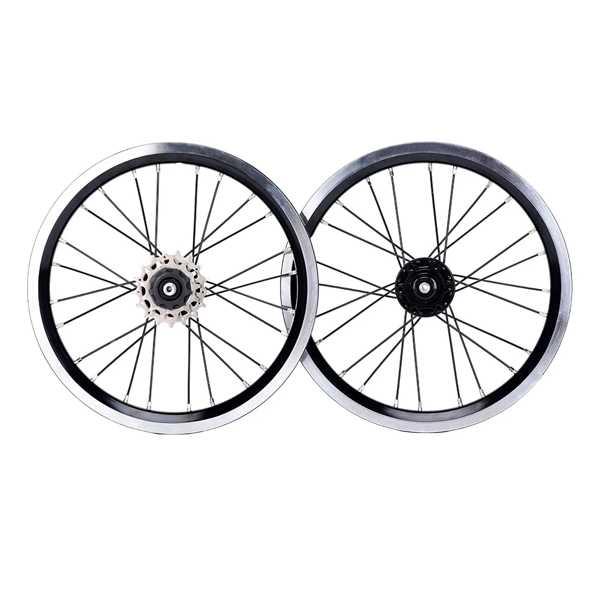 Litepro-折りたたみ式自転車ホイール,合金,vブレーキホイール