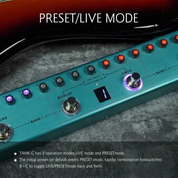 M-VAVE ギターエフェクター 本体 Amazon.co.jp: M-VAVE マルチエフェクトギターペダル - デジタル