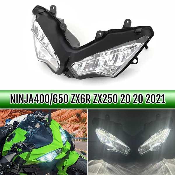 ニンジャ650 2020年 純正ヘッドライト ファンバイクたるをそのままに大人の走りを感じさせる新型
