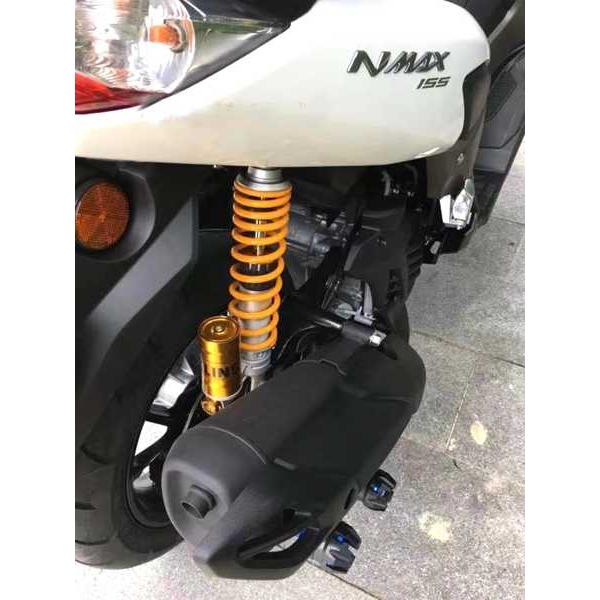 scooter  スクーター　　リヤショック　300㎜ 特注 ライブディオZX AF34 AF35 リアショック310mm黒 メッキ 5