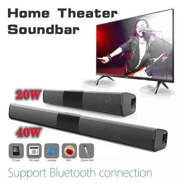 40Wホームシアターサウンドバー 有線および無線のBluetooth 40Wホームシアターサウンドバー 有線および無線のBluetooth