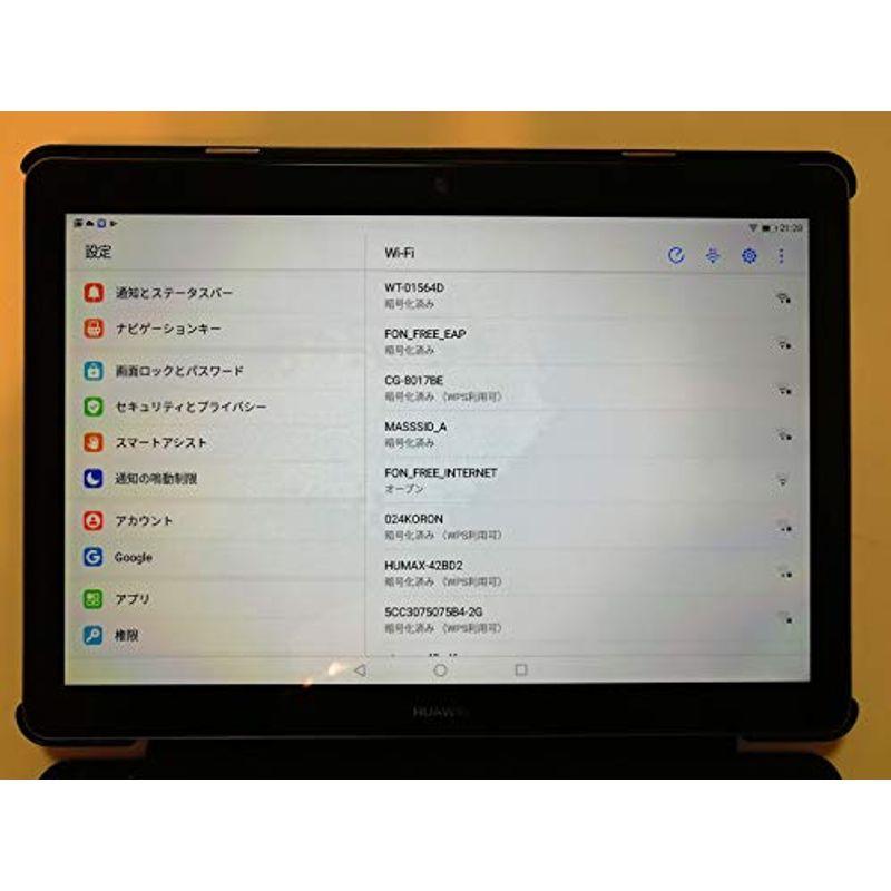 メーカー直送 Mediapad 9 6型タブレットパソコン Huawei T3 Ags W09 スペースグレー 10wi Fiモデル