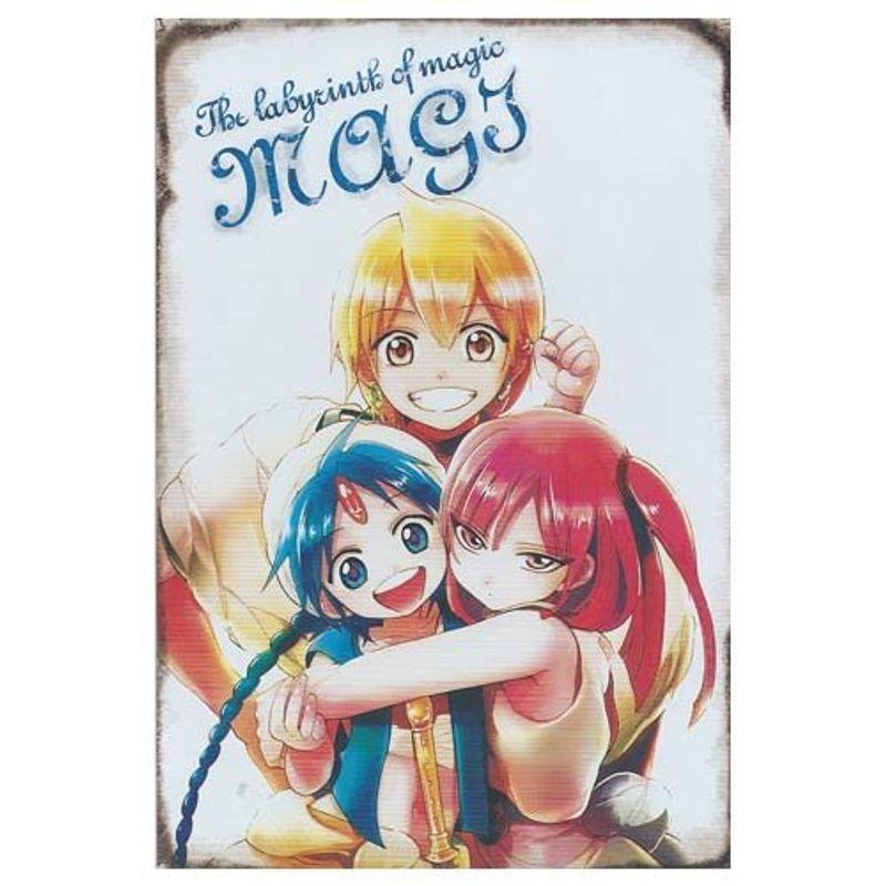 マギ メタルポストカード A アラジン アリババ モルジアナ 在庫有