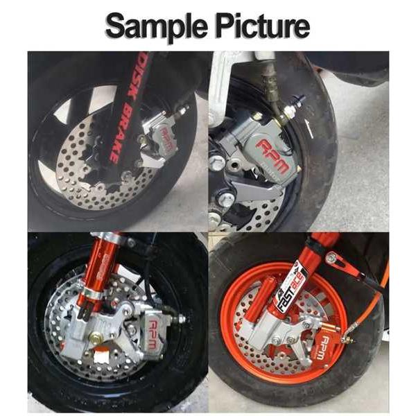 ディスクブレーキ3種 203mm 200mm オートバイ用CNCブレーキキャリパー 200mm ディスクブレーキ