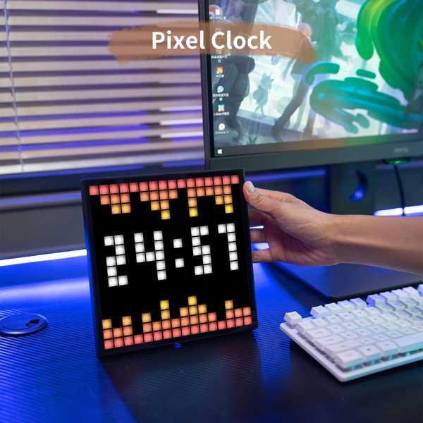 Divoom Pixoo-16-LEDディスプレイとピクセルアート用のデジタル